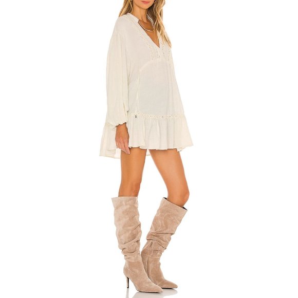 NEW! Free People Rugged Beauty Swing Dress - Picture 3 of 4